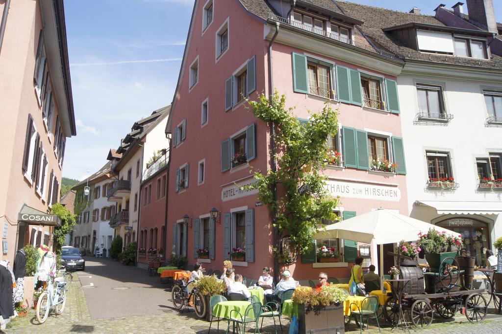 Gasthaus Zum Hirschen Staufen im Breisgau Exteriér fotografie