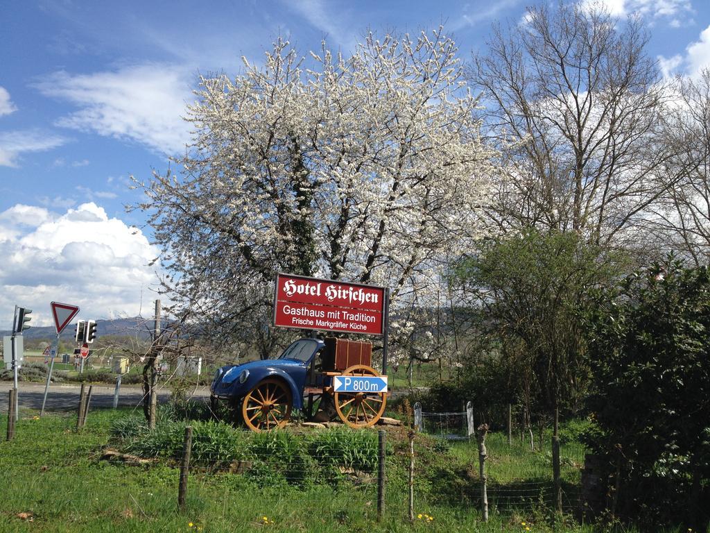 Gasthaus Zum Hirschen Staufen im Breisgau Exteriér fotografie